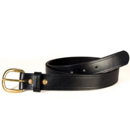 Leather Black Dress Belt