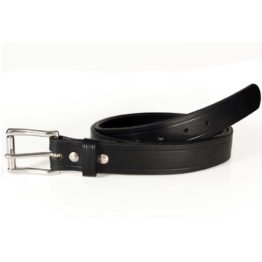 Leather Black Heavy Duty Belt