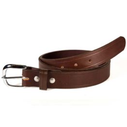 Leather Brown Dress Belt